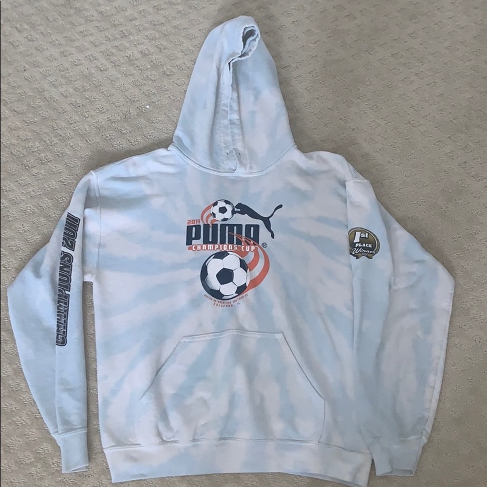 Puma soccer champions hoodie